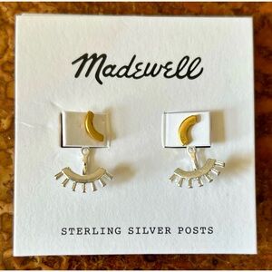 Madewell Dropback Succulent Earrings